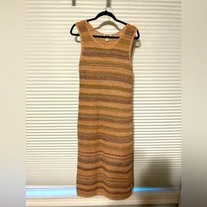 Like new Crochet Tank Dress Medium